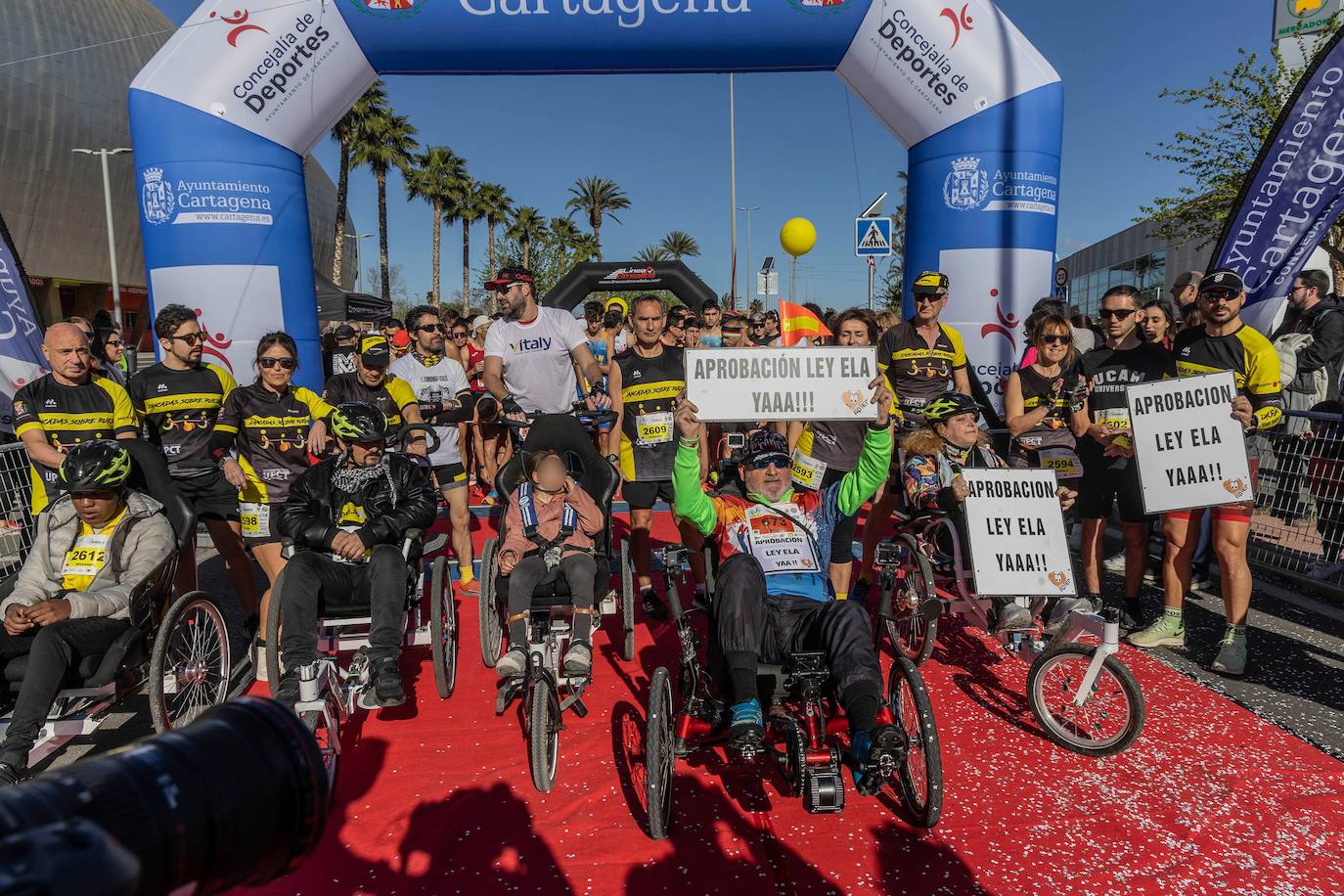 La Media Maratón de Cartagena 2024, en imágenes