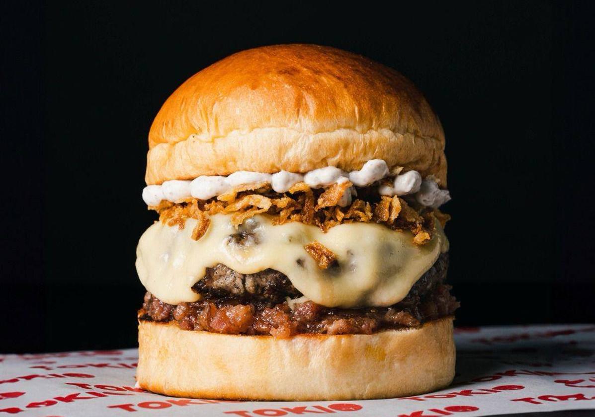 Hamburguesa 'Tik Toker' del restaurante Tokio.