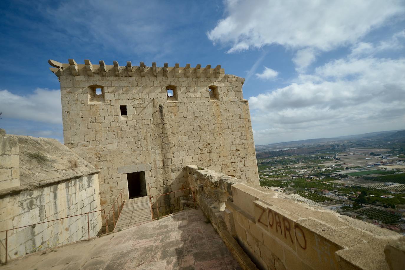 Toma de posesión del Castillo de Mula, en imágenes