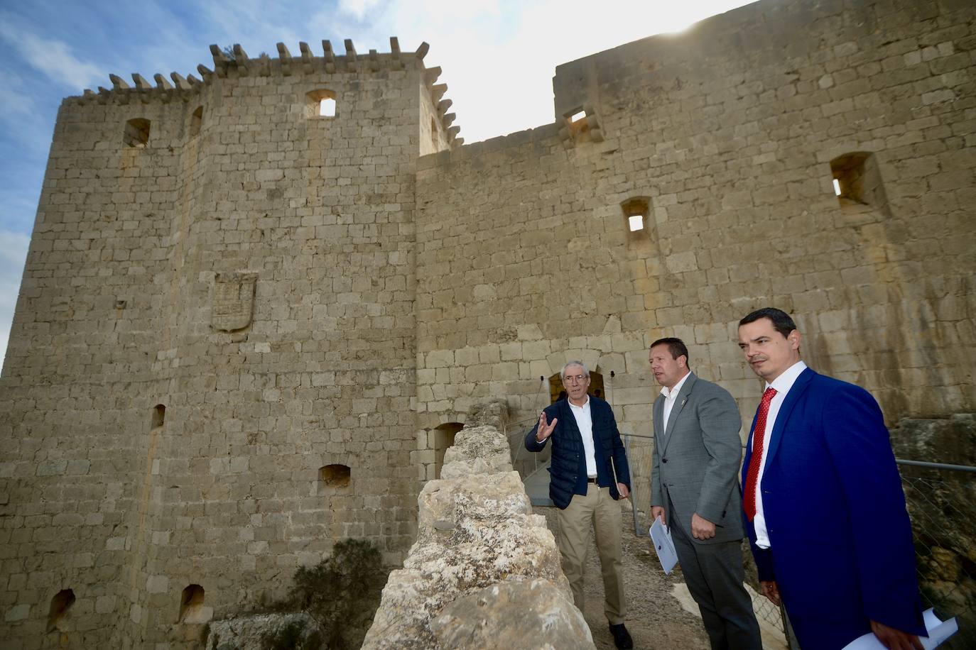 Toma de posesión del Castillo de Mula, en imágenes