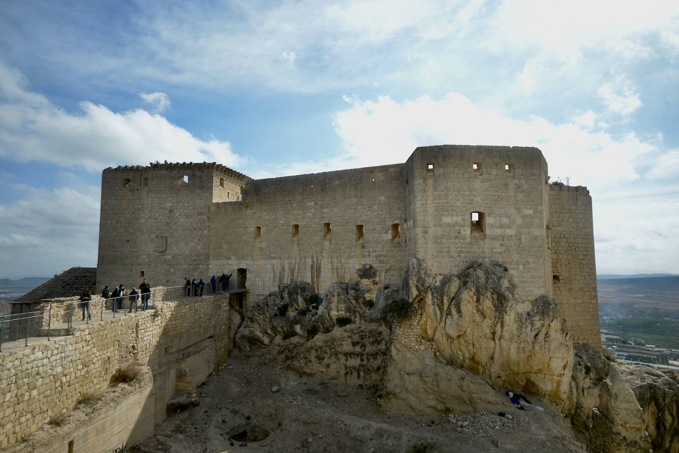 Toma de posesión del Castillo de Mula, en imágenes