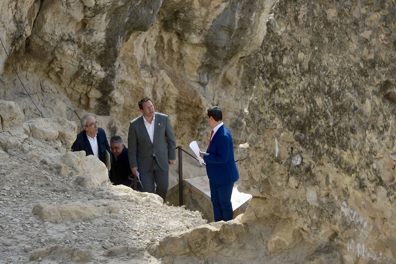 Toma de posesión del Castillo de Mula, en imágenes