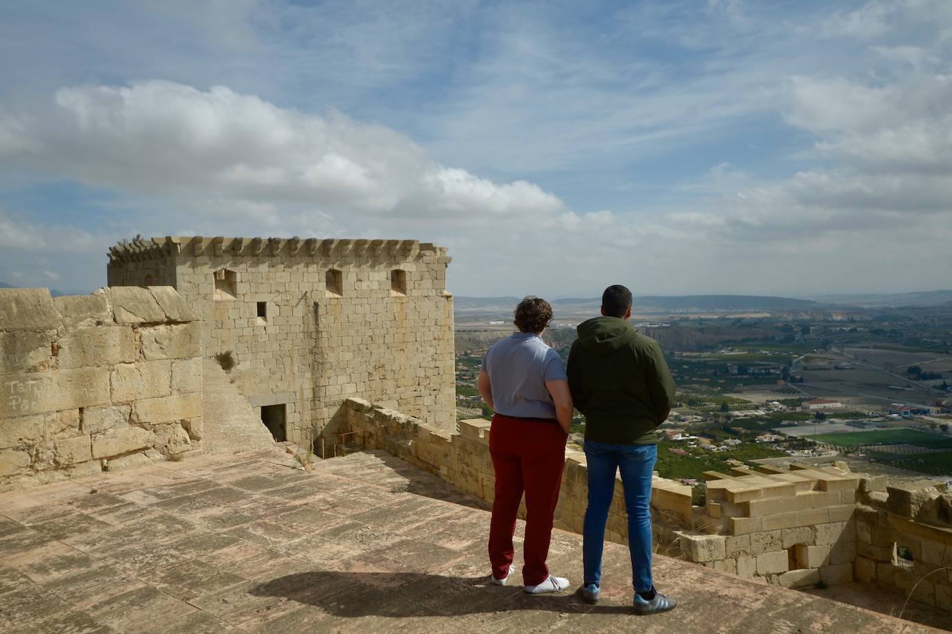 Toma de posesión del Castillo de Mula, en imágenes