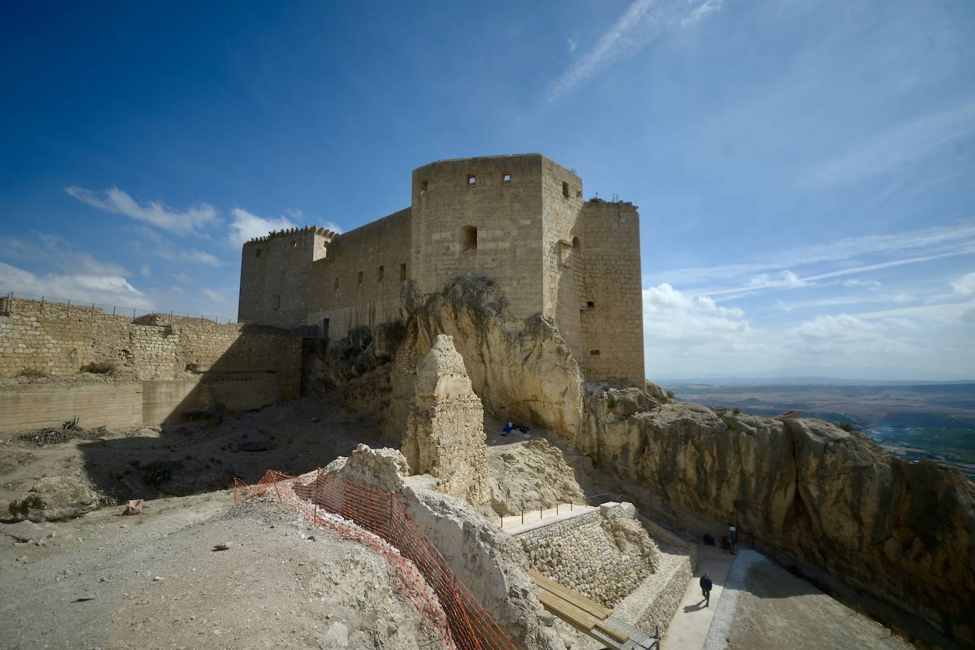 Toma de posesión del Castillo de Mula, en imágenes