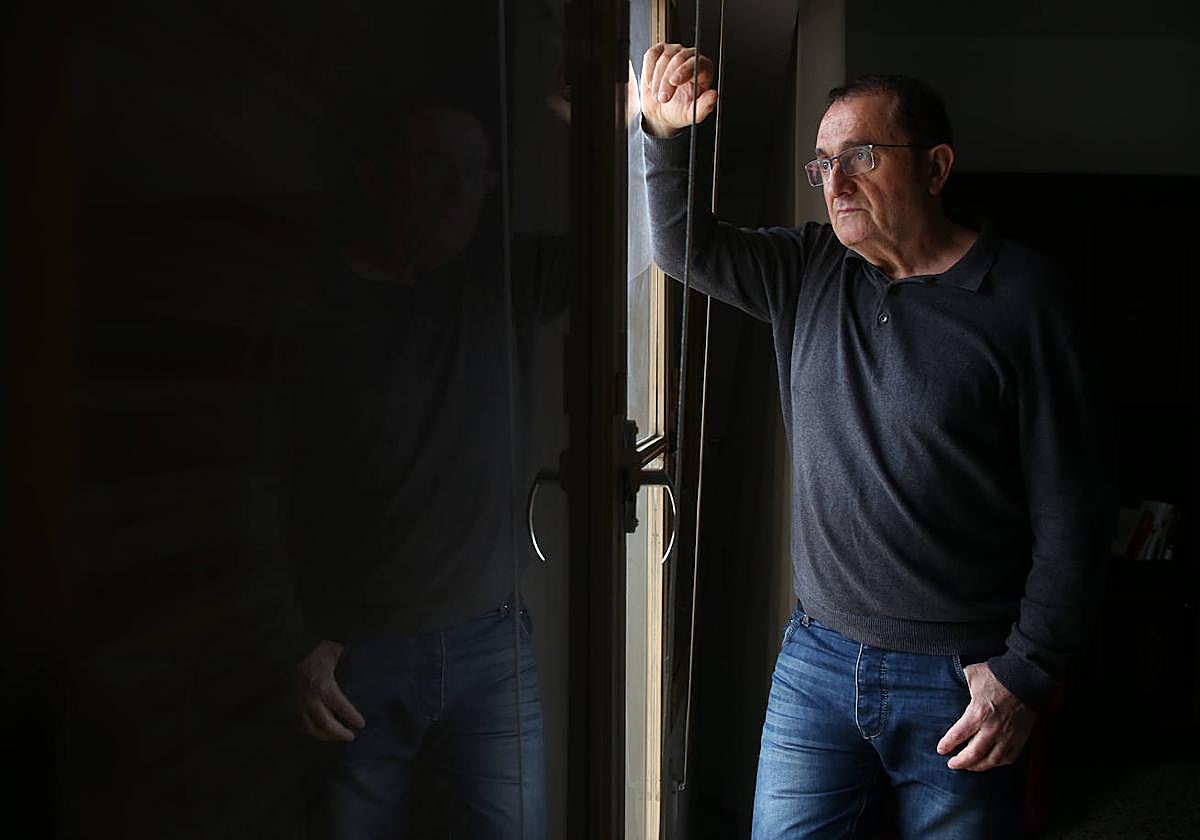 Ginés Aniorte (Murcia, 1960) es oriundo de Sangonera la Verde y reside en Marruecos. En la imagen, en Abarán en 2022.