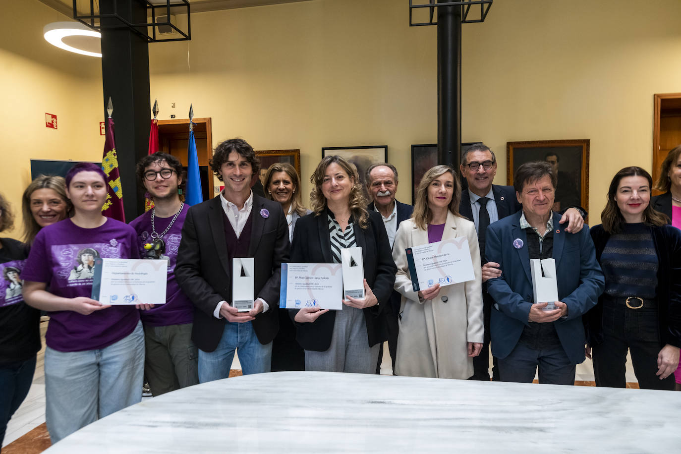 Acto institucional de la UMU para conmemorar el Día Internacional de la Mujer