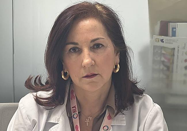 Joaquina Martínez Lozano Médico responsable del Hospital de Día Oncológico