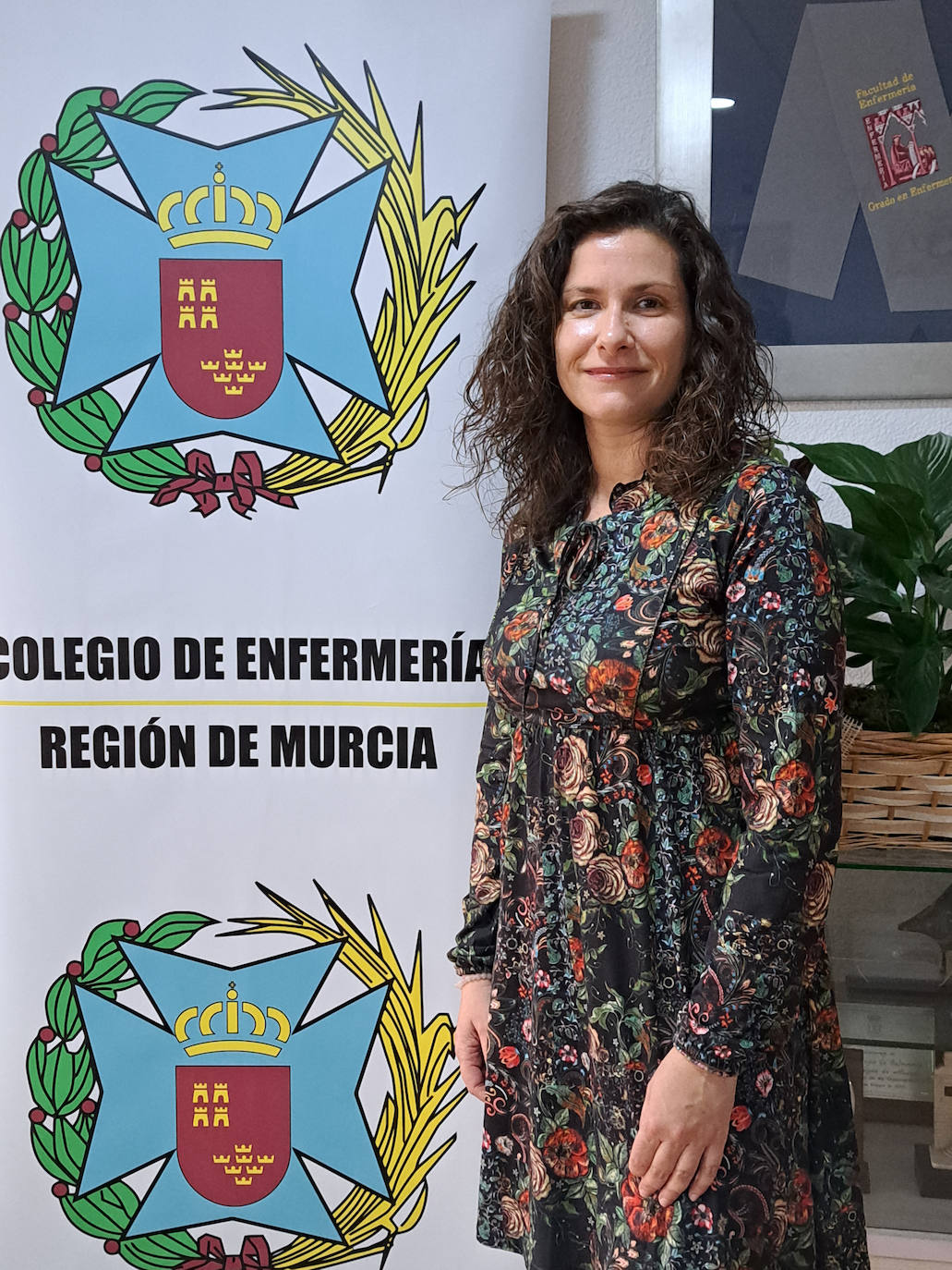 Sandra Navarro Baño, Vicepresidenta del Colegio de Enfermería
