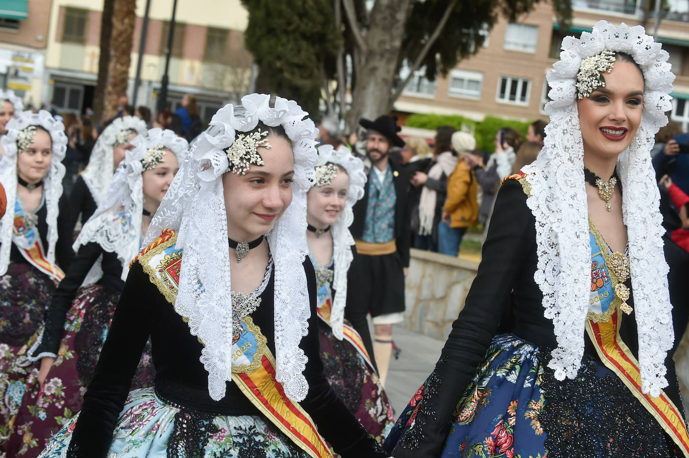 Las imágenes de la mascletá en la Circular de Murcia