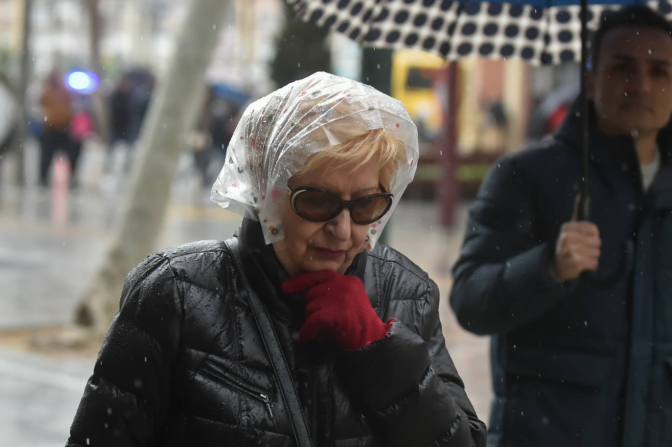 Las imágenes de la mascletá en la Circular de Murcia