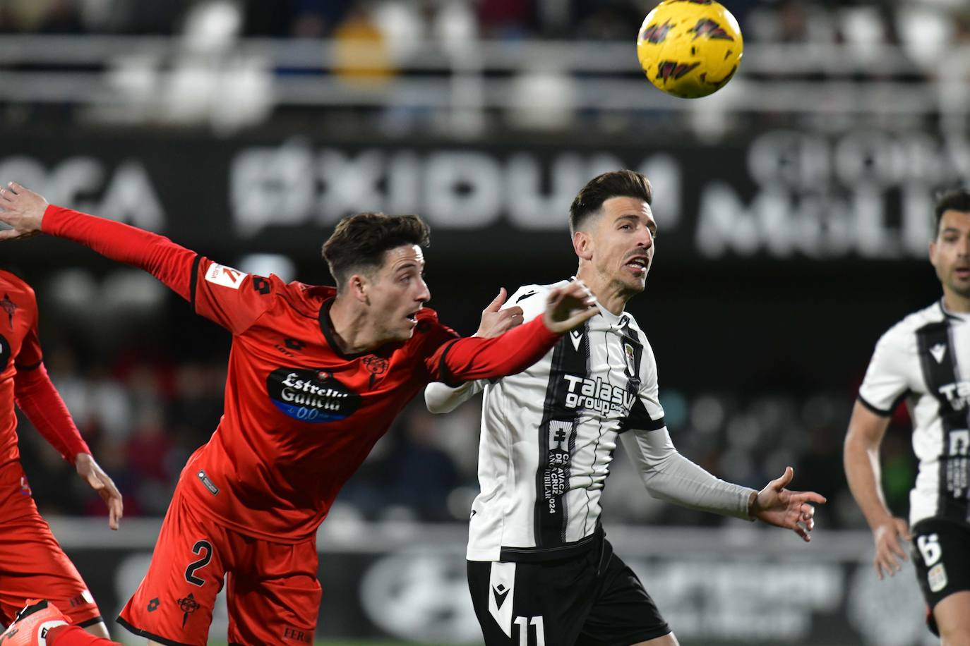 La victoria del Cartagena frente al Racing Ferrol, en imágenes