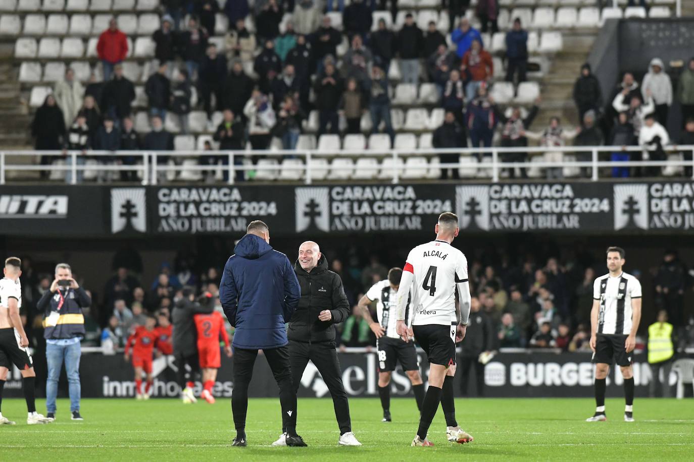 La victoria del Cartagena frente al Racing Ferrol, en imágenes