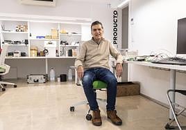 El catedrático de Ingeniería Telemática de la UMU, Antonio F. Skarmeta, ayer en Murcia.