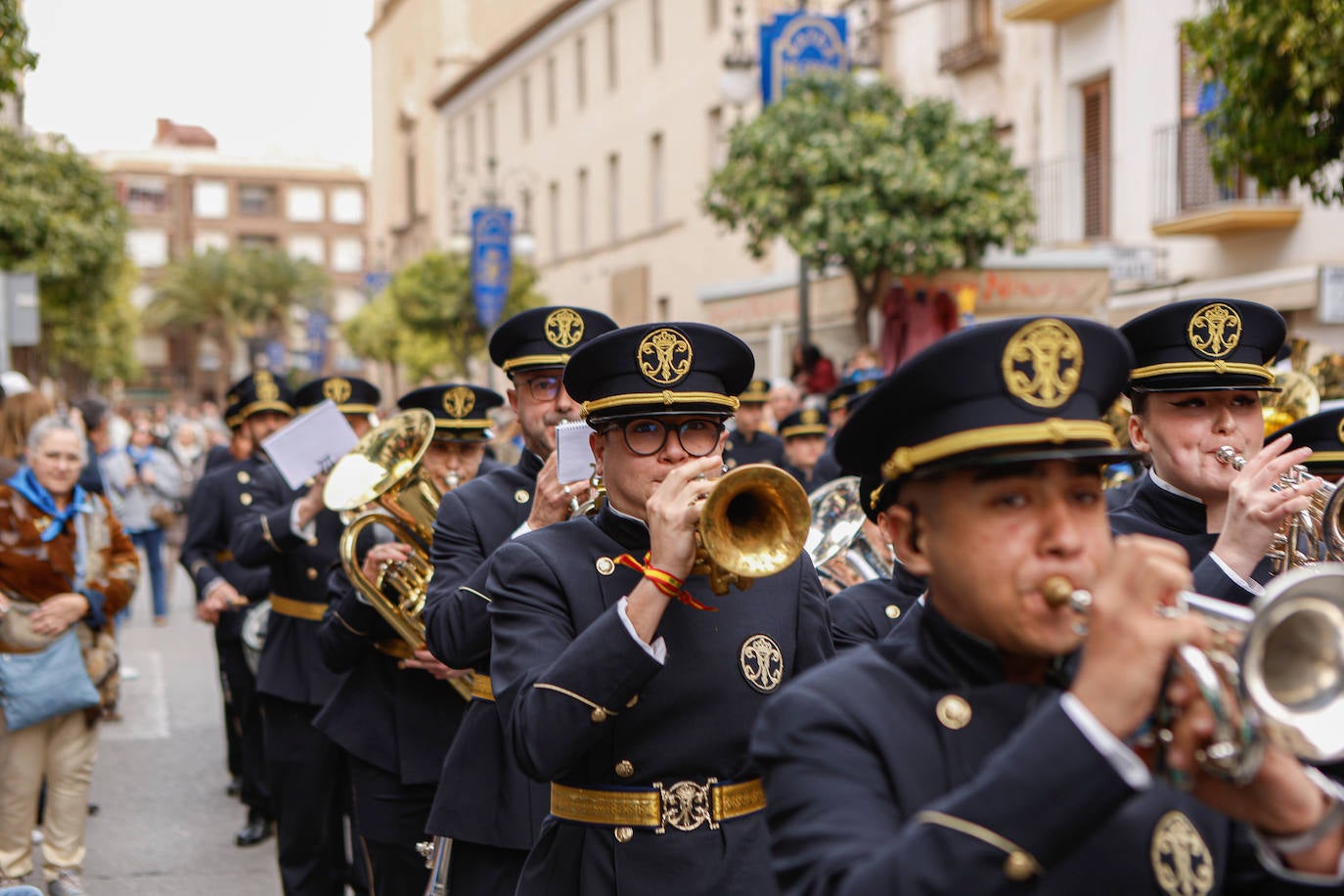 Azules y blancos proclaman su participación en las procesiones de Lorca