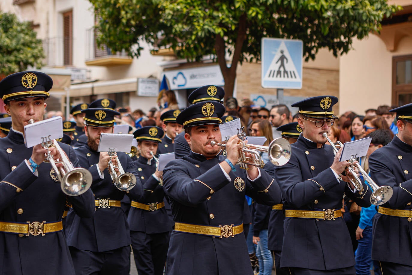 Azules y blancos proclaman su participación en las procesiones de Lorca