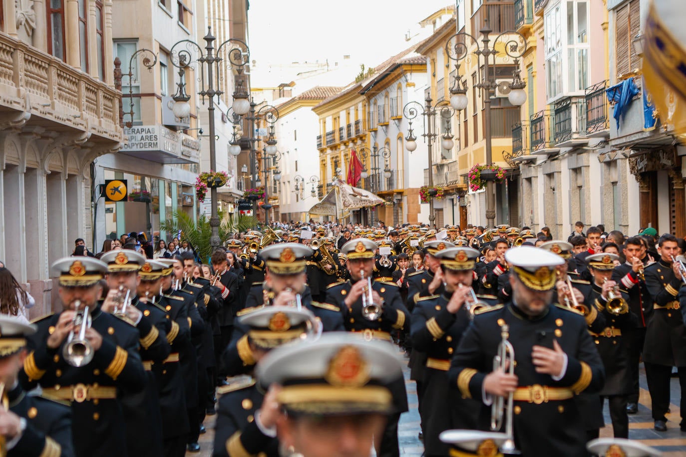 Azules y blancos proclaman su participación en las procesiones de Lorca