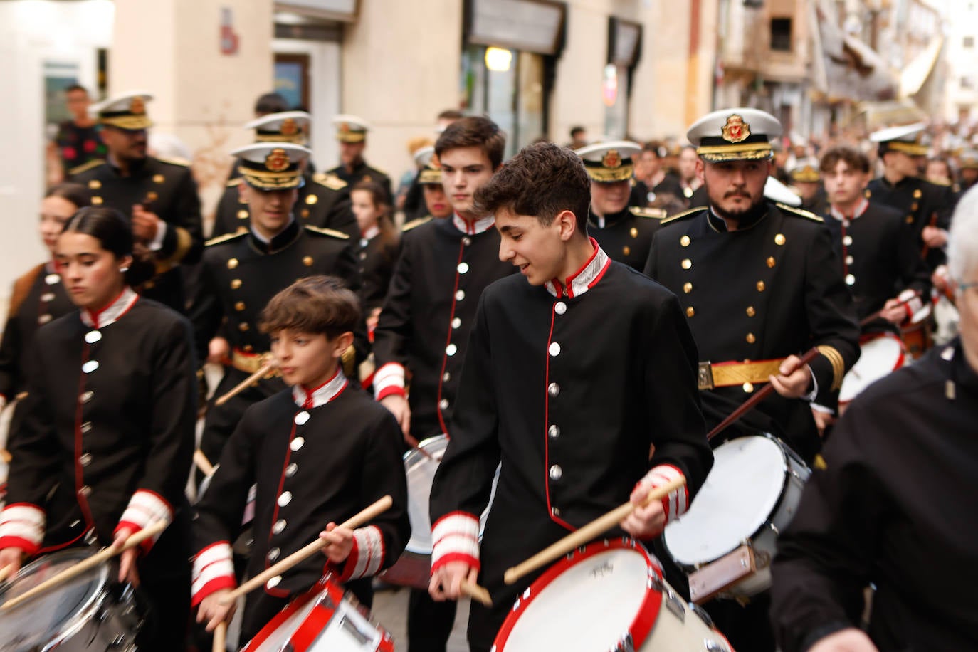 Azules y blancos proclaman su participación en las procesiones de Lorca
