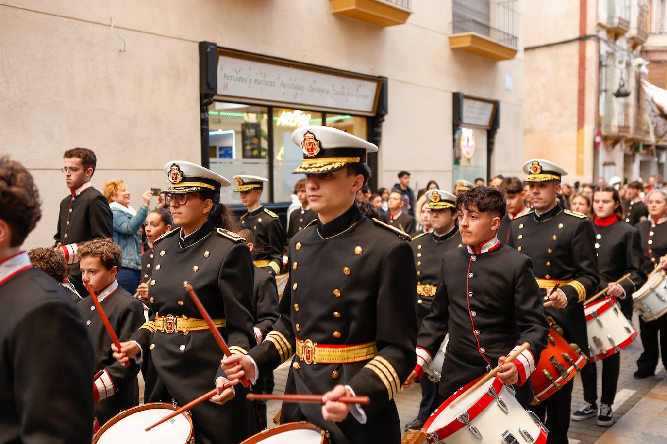 Azules y blancos proclaman su participación en las procesiones de Lorca