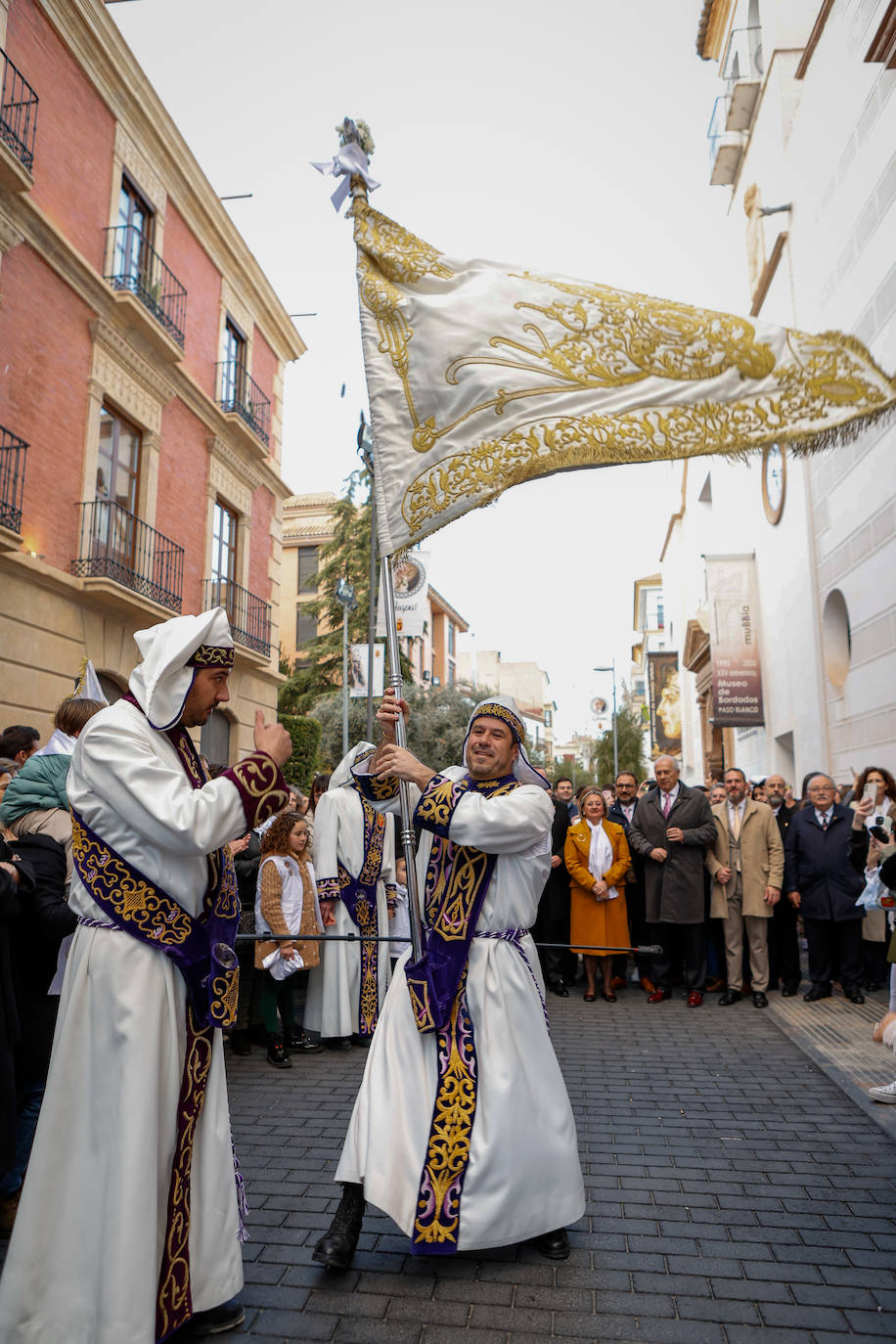 Azules y blancos proclaman su participación en las procesiones de Lorca