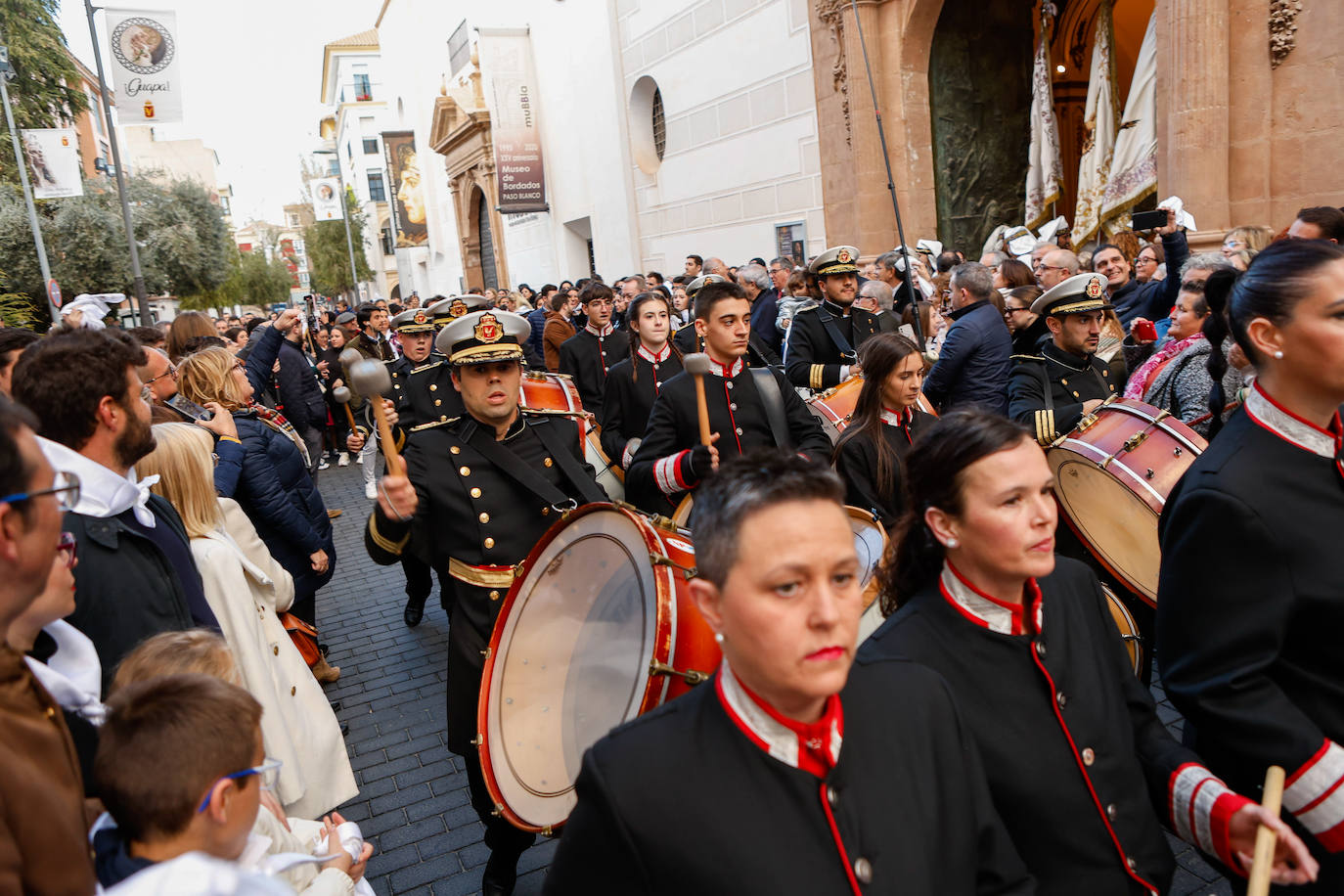 Azules y blancos proclaman su participación en las procesiones de Lorca