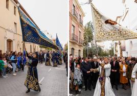 Azules y blancos proclaman su participación en las procesiones de Lorca