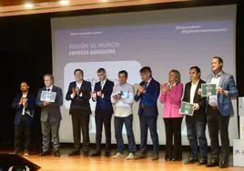 Evento 'DayOne Innovation Summit', donde Naturbec recibió el premio Emprendedor XXI de la Región.