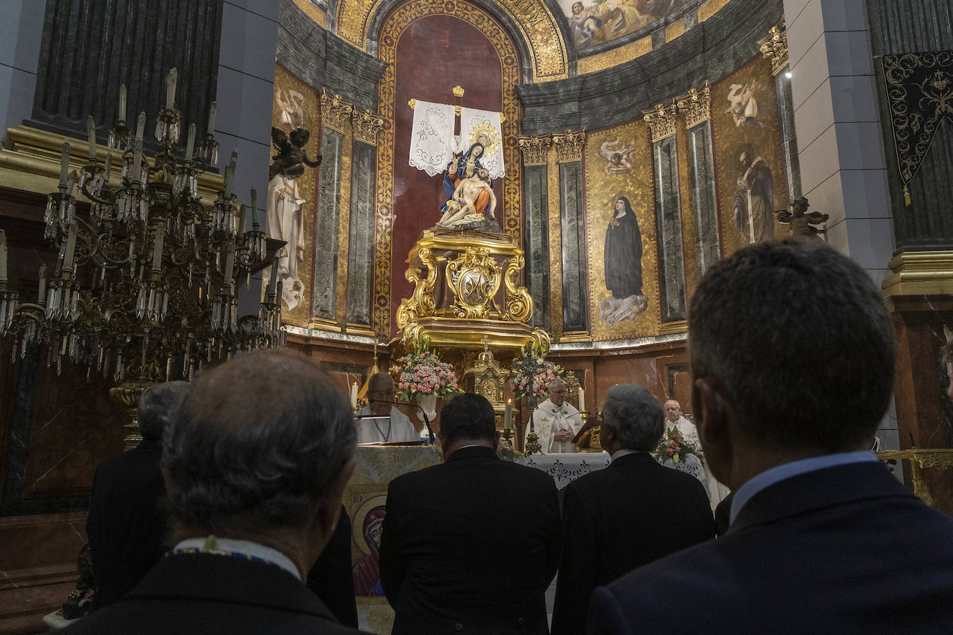 Las imágenes de la reapertura de la basílica de la Virgen de la Caridad de Cartagena