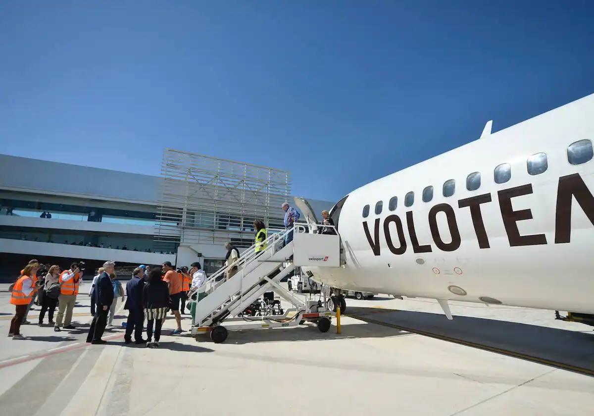 Imagen de archivo del aeropuerto de la Región de Murcia.