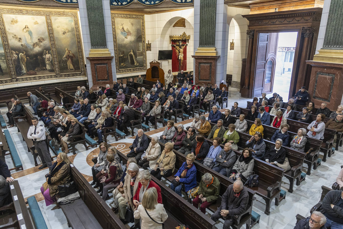 Las imágenes de la reapertura de la basílica de la Virgen de la Caridad de Cartagena