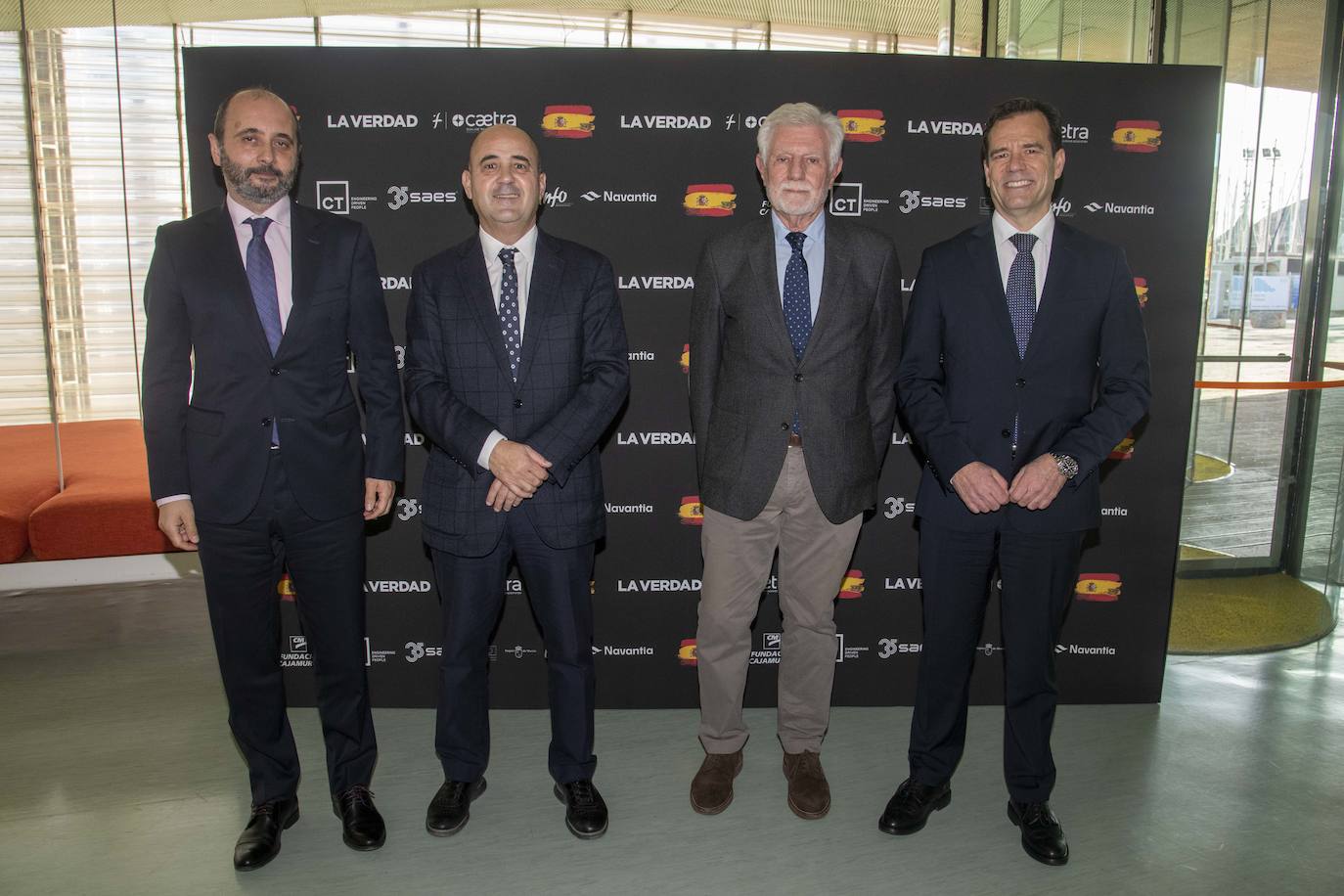 La inauguración del Aula de Seguridad y Fuerzas Armadas, en imágenes