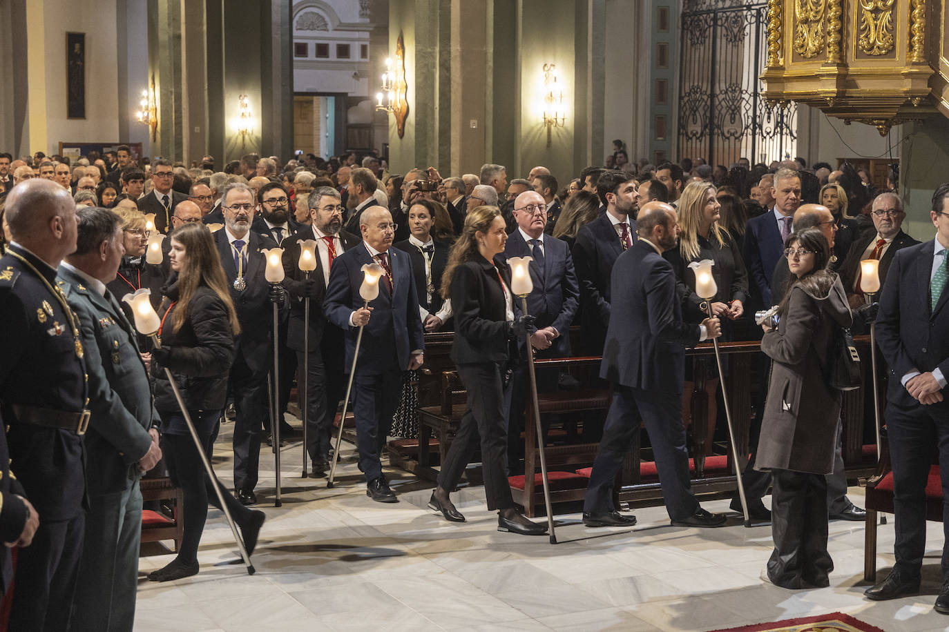 Las imágenes de la Salve Grande a la Virgen del Primer Dolor en Cartagena