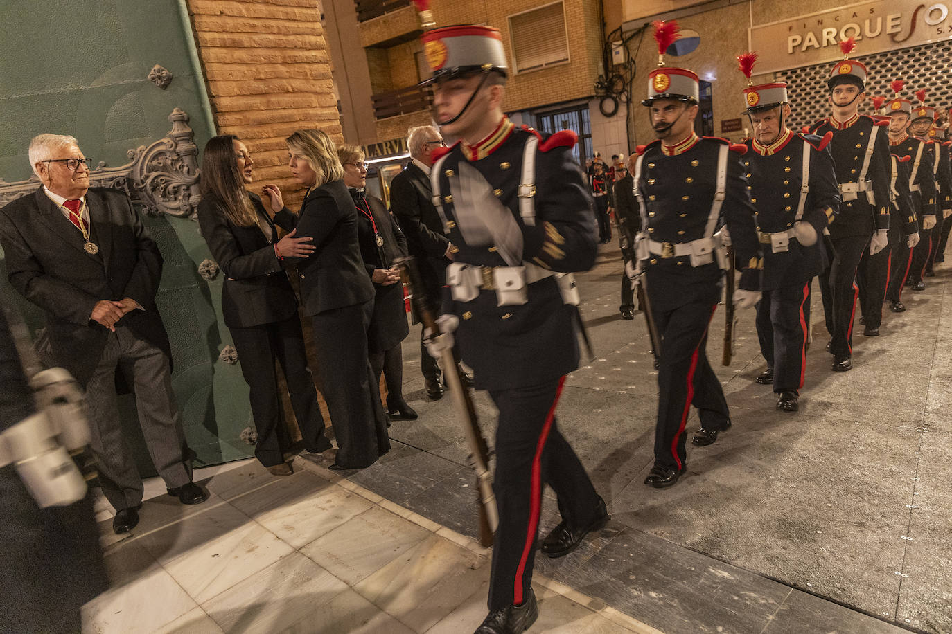 Las imágenes de la Salve Grande a la Virgen del Primer Dolor en Cartagena