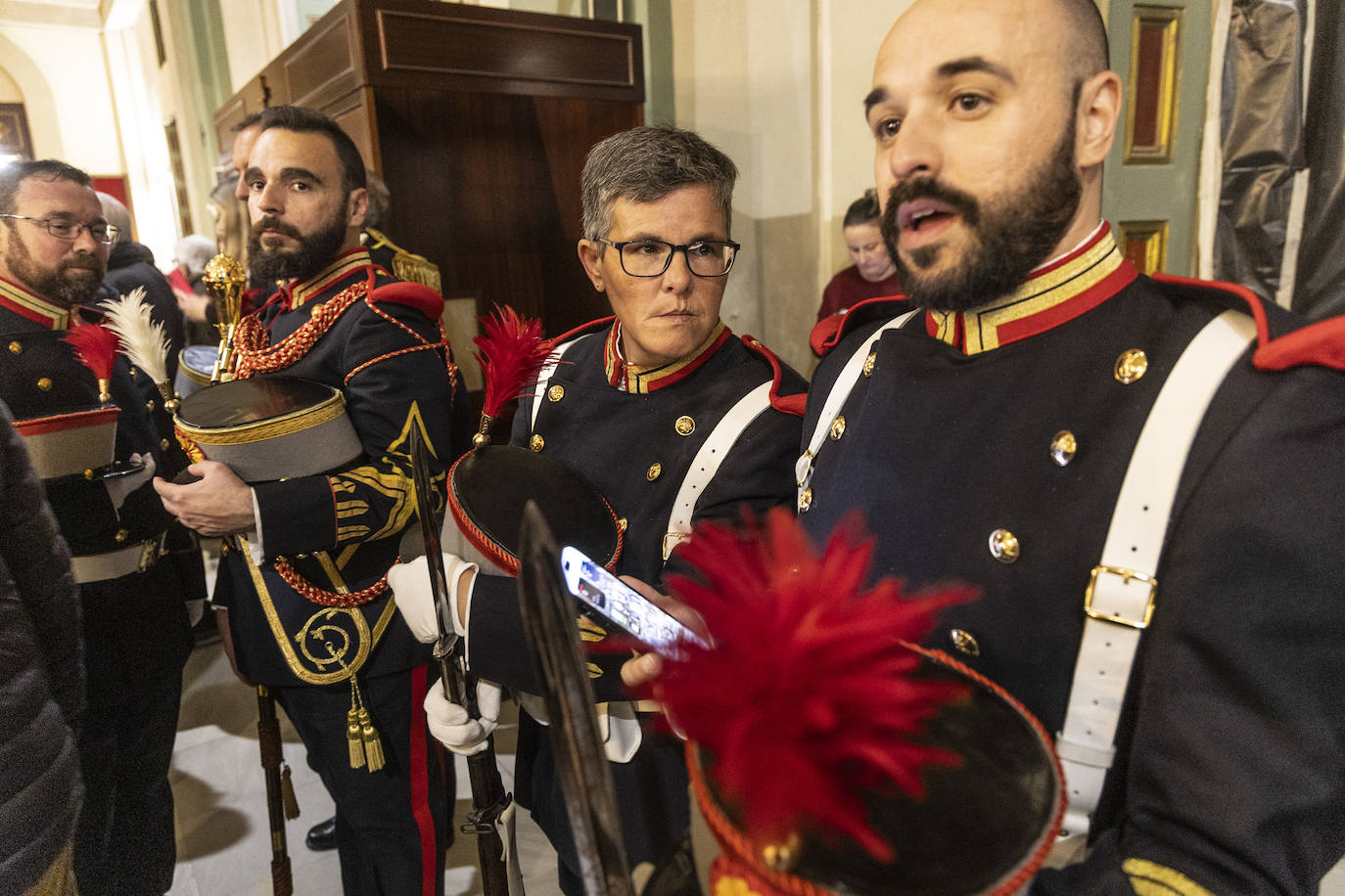 Las imágenes de la Salve Grande a la Virgen del Primer Dolor en Cartagena