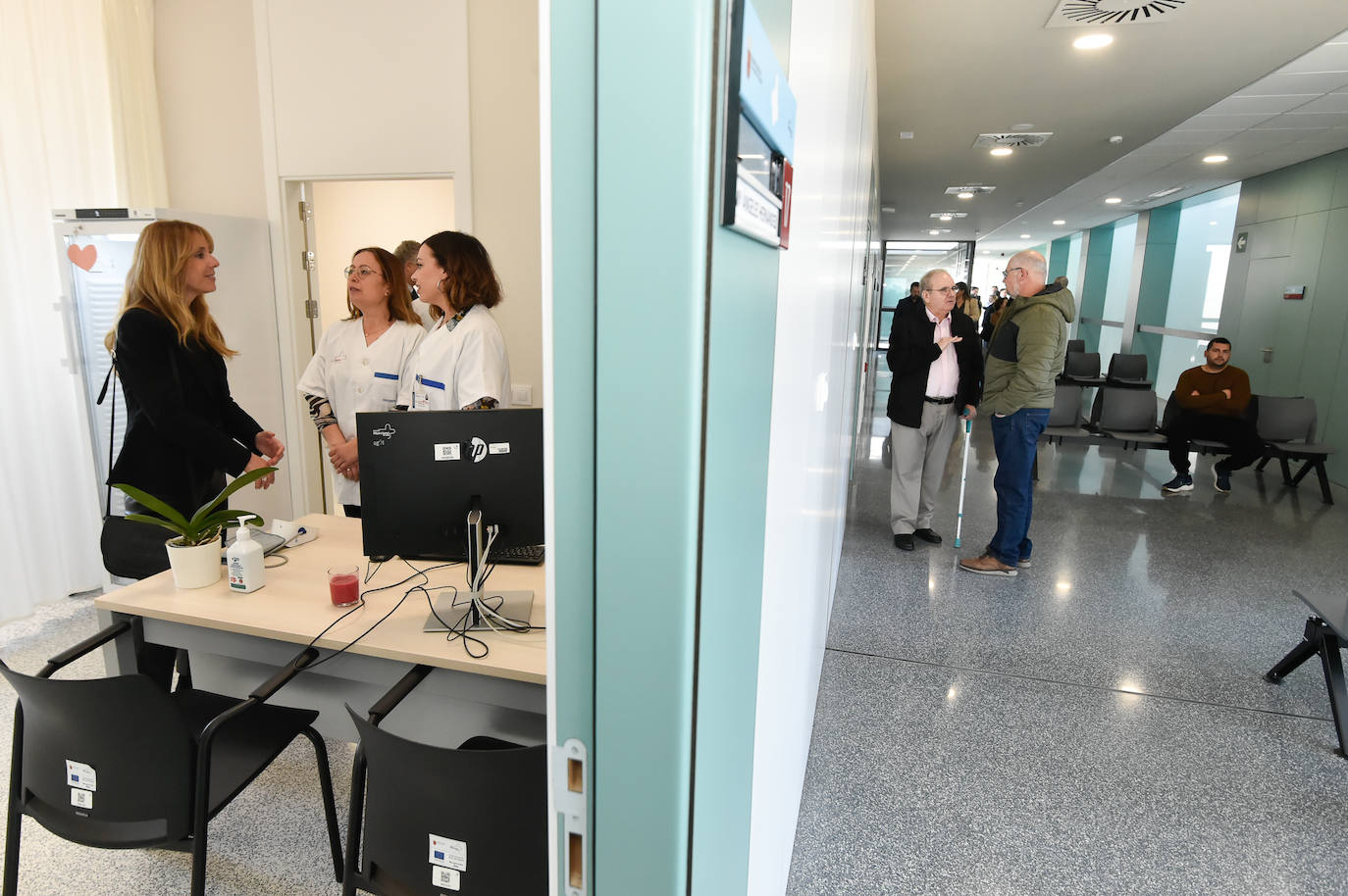 La inauguración del centro de salud de Sangonera la Verde