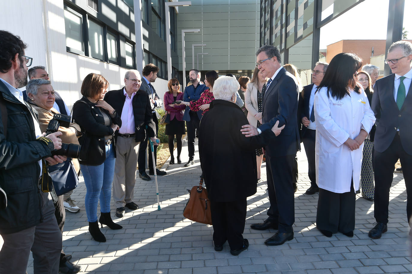 La inauguración del centro de salud de Sangonera la Verde