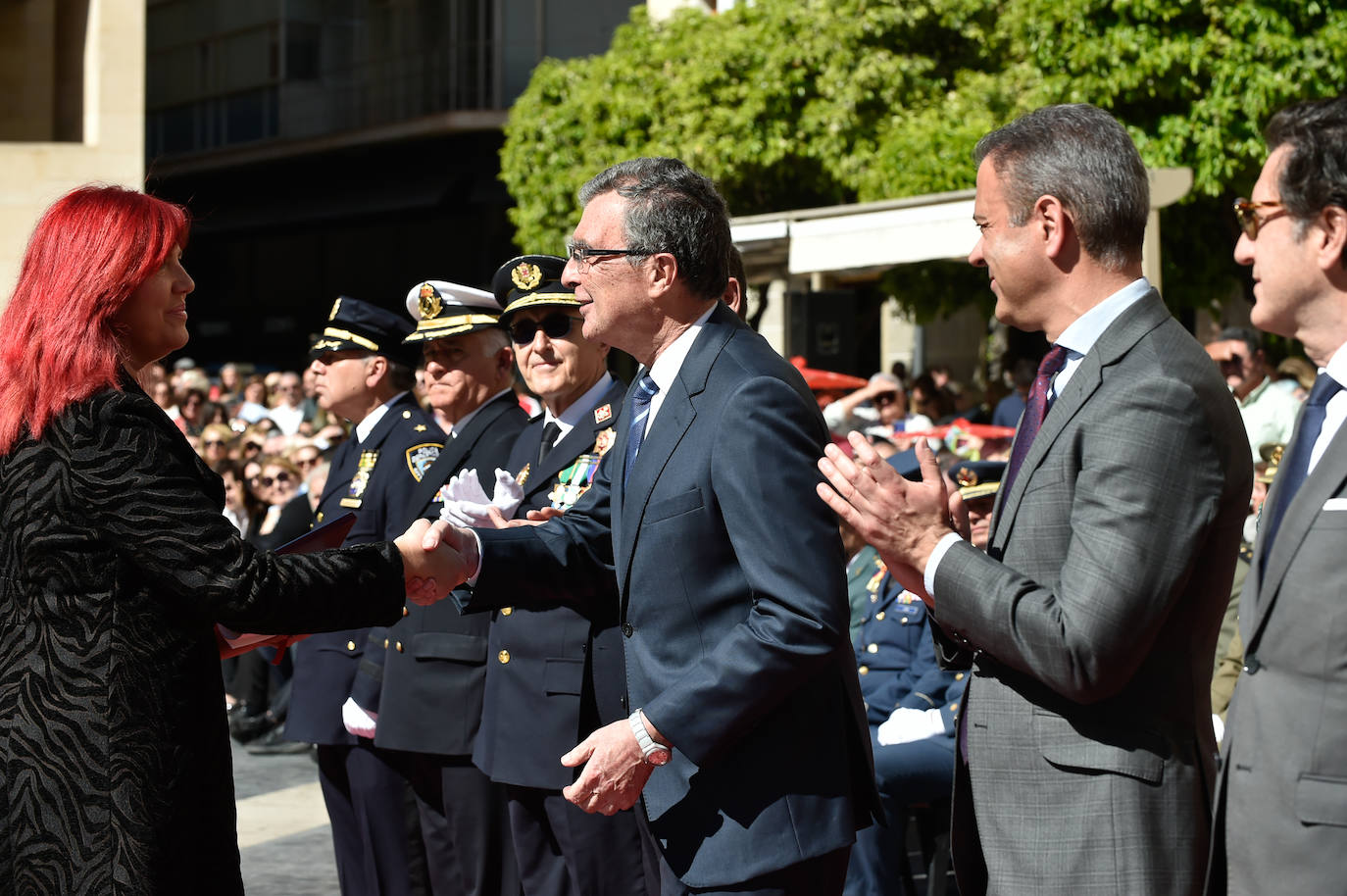 Las fotos del acto institucional de San Patricio en Murcia