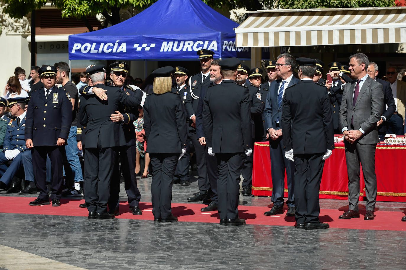 Las fotos del acto institucional de San Patricio en Murcia