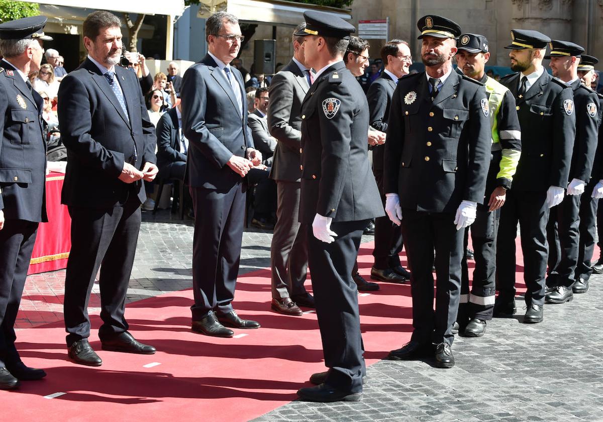 Las fotos del acto institucional de San Patricio en Murcia