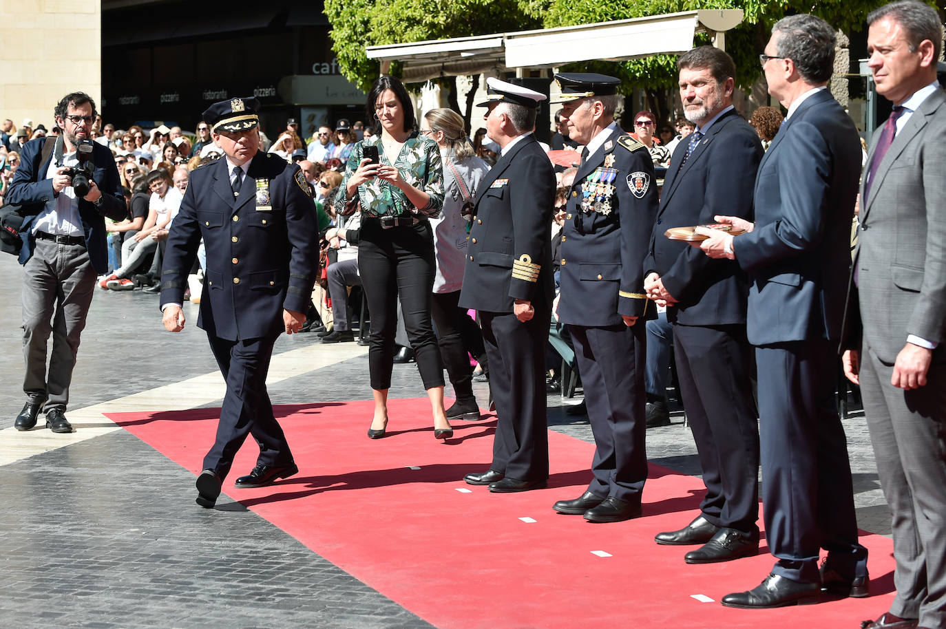 Las fotos del acto institucional de San Patricio en Murcia