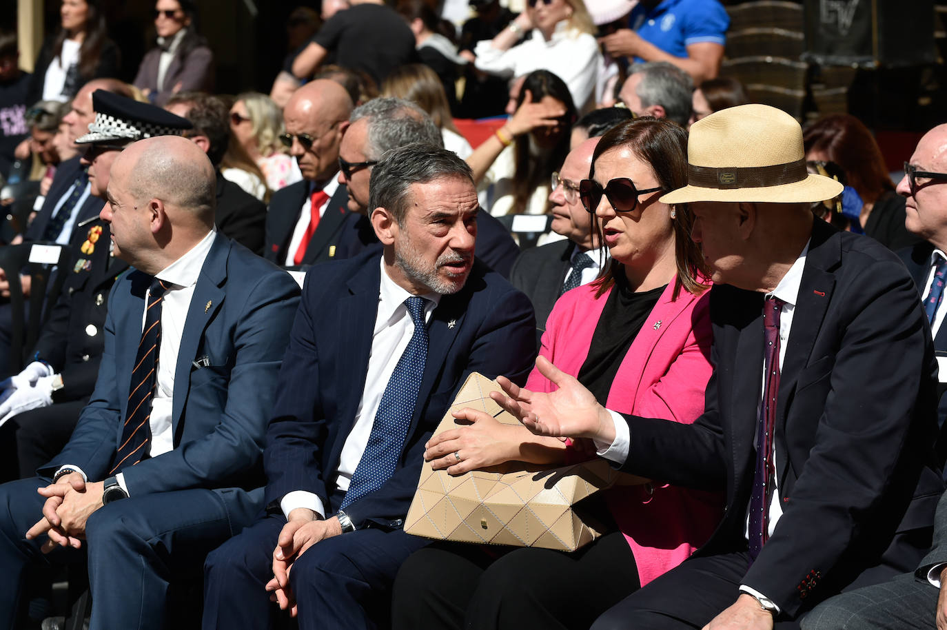 Las fotos del acto institucional de San Patricio en Murcia