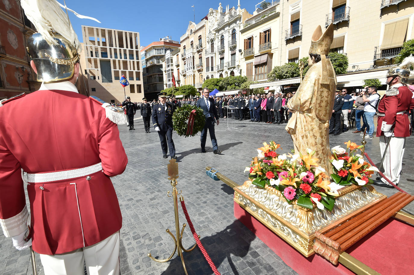 Las fotos del acto institucional de San Patricio en Murcia