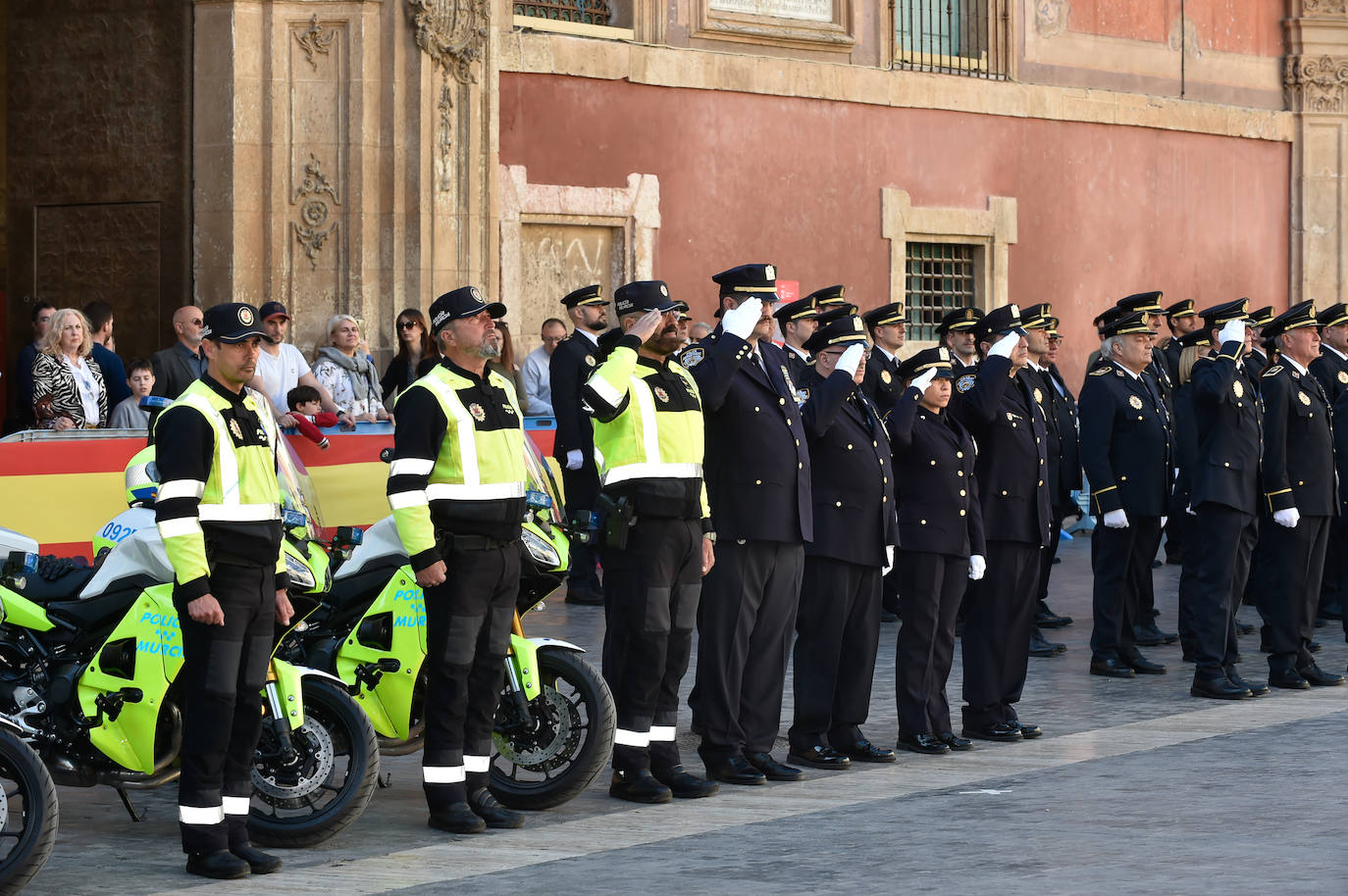 Las fotos del acto institucional de San Patricio en Murcia