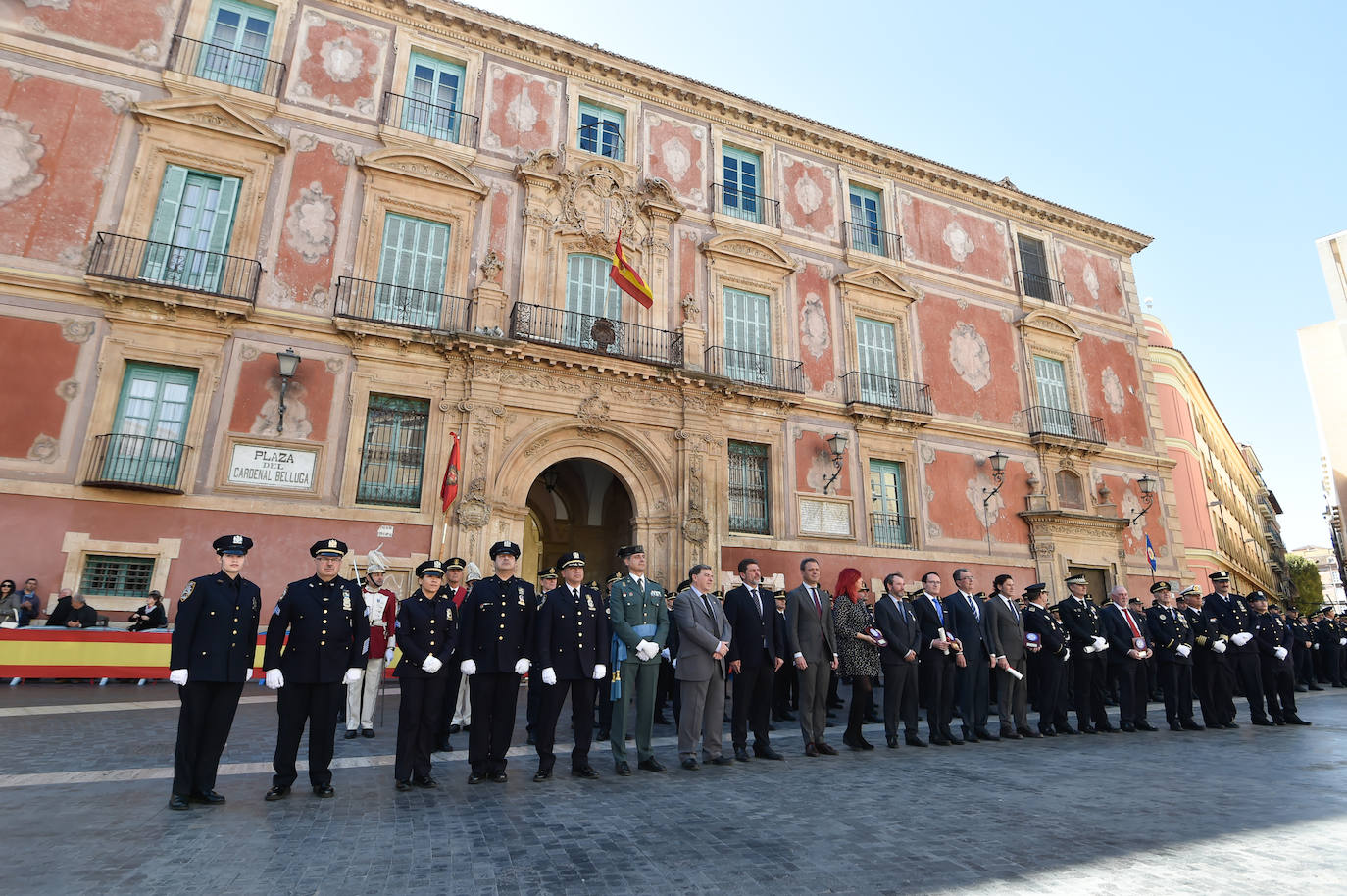 Las fotos del acto institucional de San Patricio en Murcia