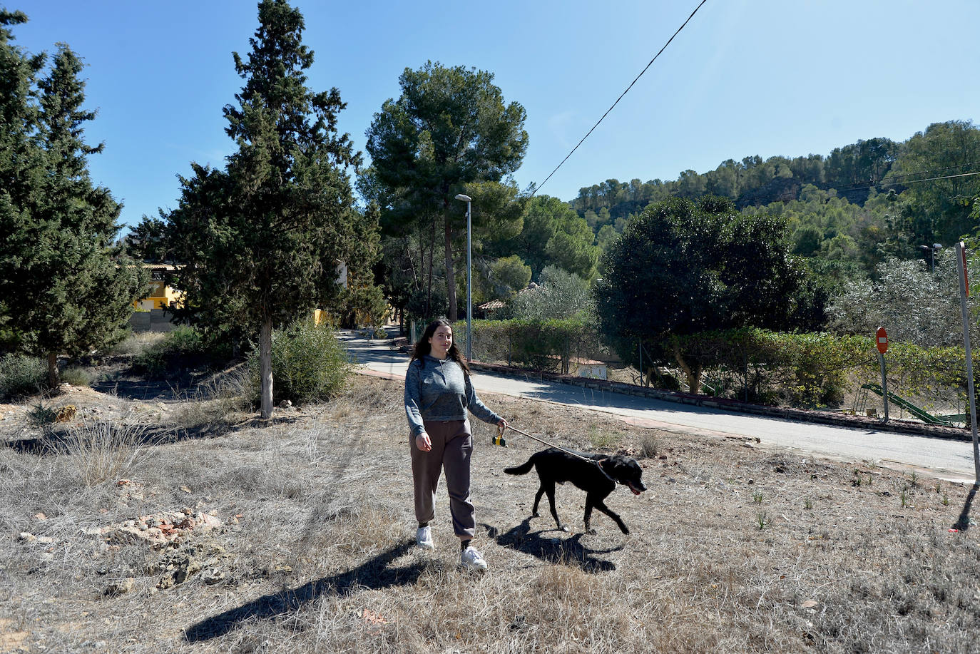 Bomberos y Guardia Civil investigan el incendio en Algezares