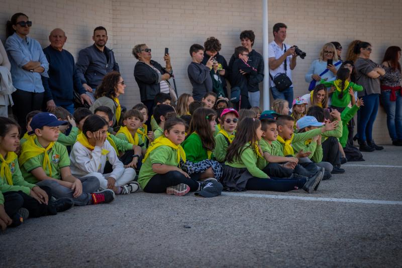 La cremà de las fallas del colegio de Hurchillo, en imágenes