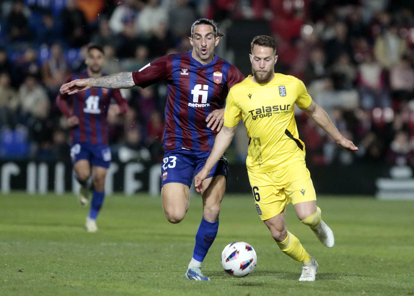 El empate del Cartagena frente al Eldense, en imágenes