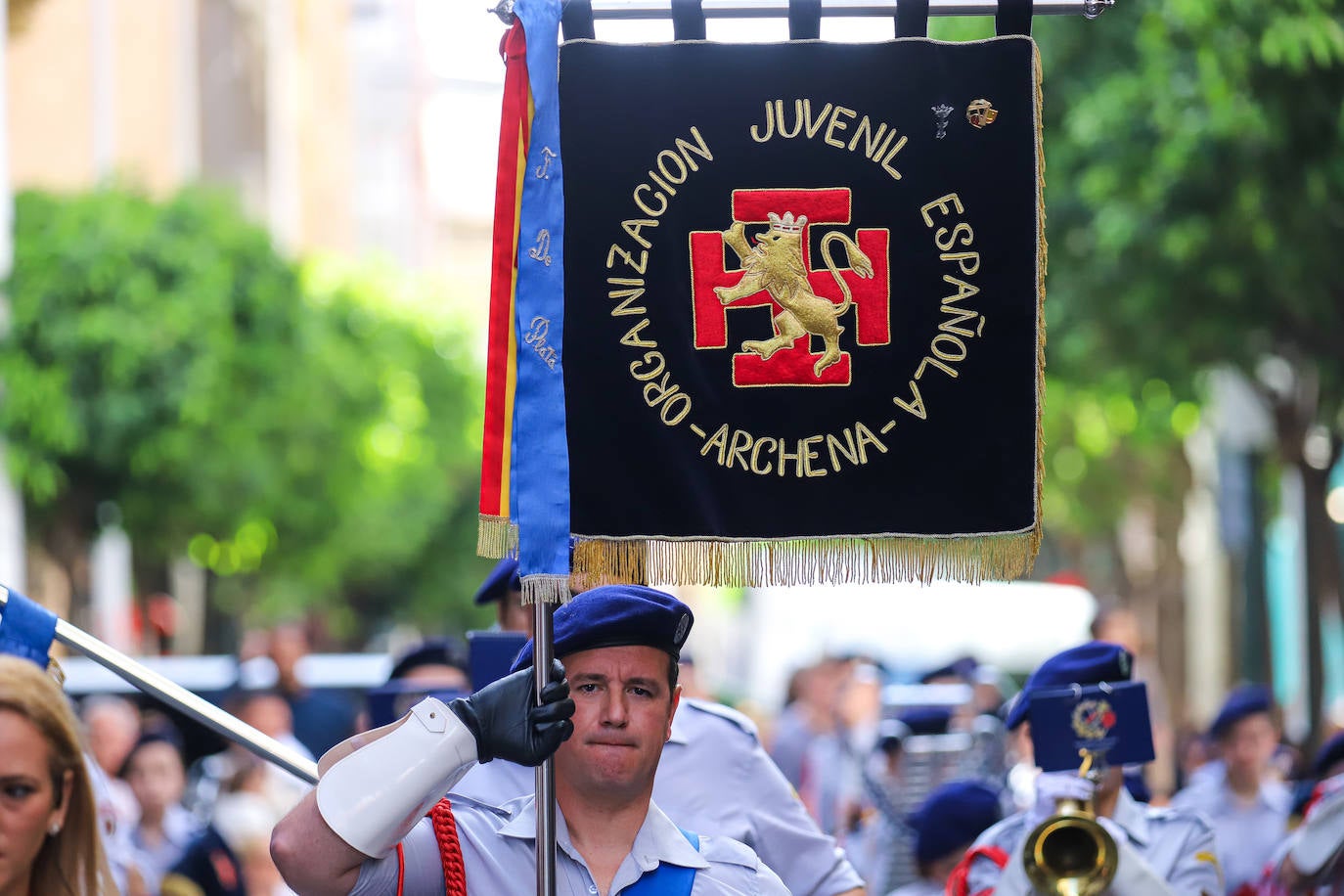 La Procesión del Ángel de este sábado en Murcia, en imágenes