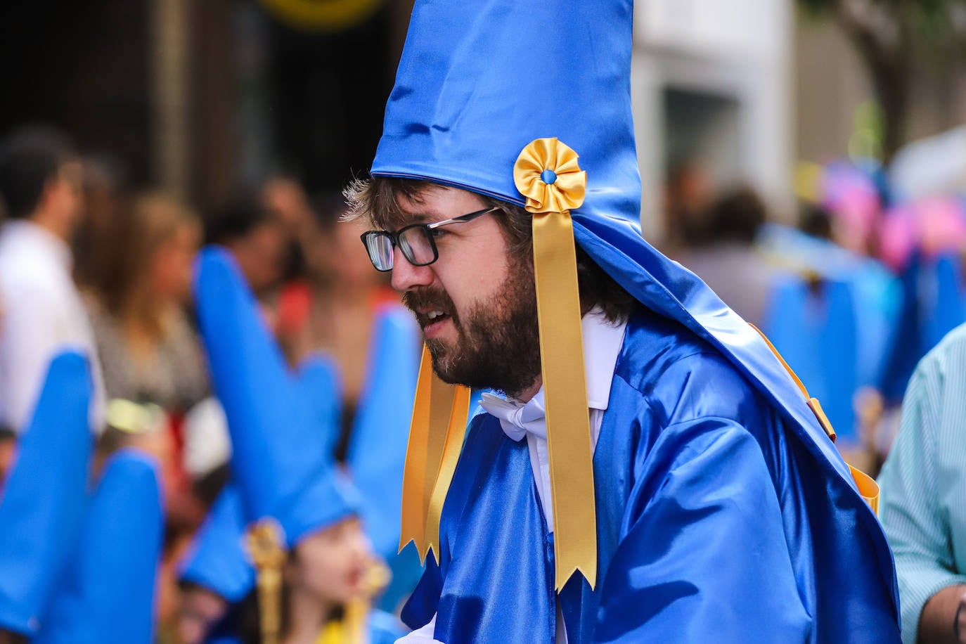 La Procesión del Ángel de este sábado en Murcia, en imágenes