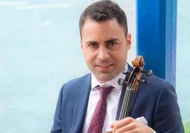 El catedrático de violín Antonio García Egea.