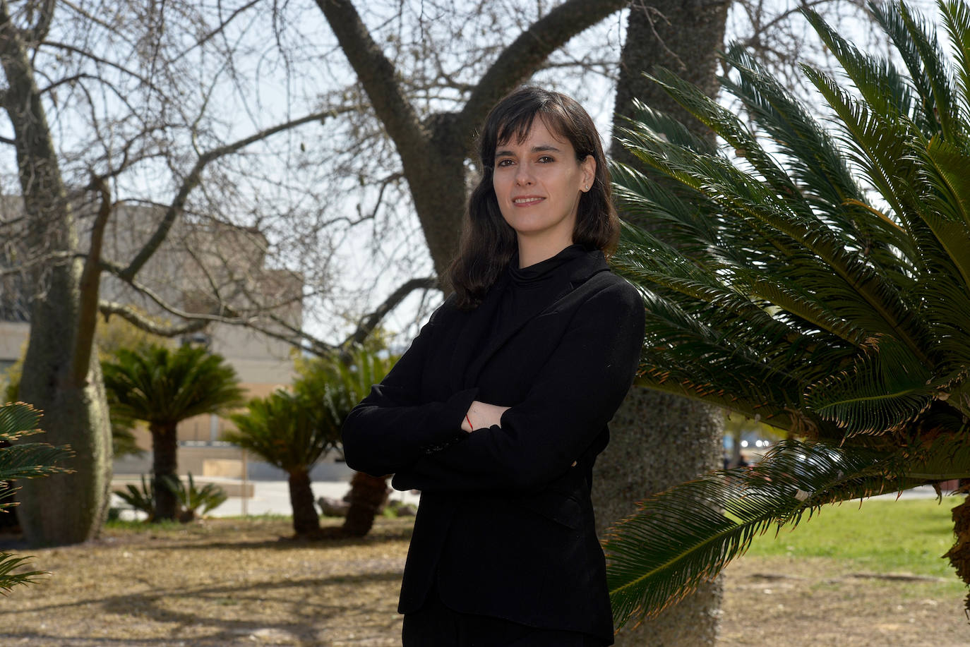 Carissa Véliz, el pasado jueves, en Murcia.